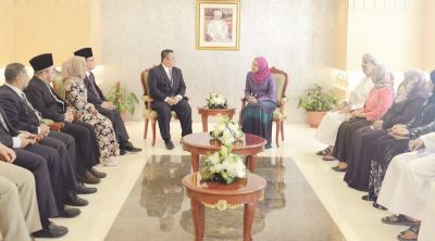 Education Minister Receives Crown Prince of Perlis