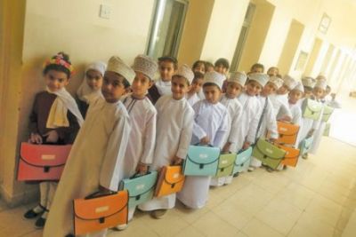 From bags to folders: North Batinah school shows the way