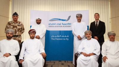 Oman Aviation Academy business identity, website launched