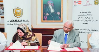 Sultan Qaboos University signs research contract with UNPF